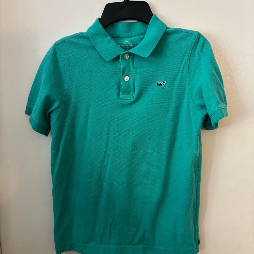 Vineyard Vines Teal Polo Shirt